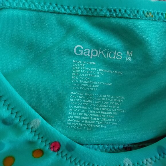 gapkids swim two-piece set for girls size M (8) - Picture 5 of 5